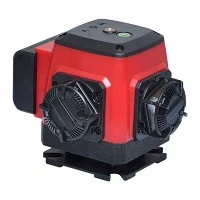 Quelle est la polarisation du faisceau d'un laser extérieur à 90 degrés ?
